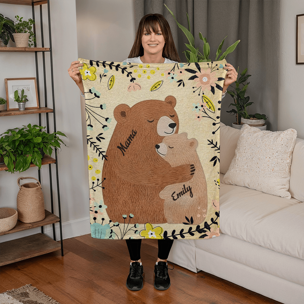 Gift for Mom Family Blanket